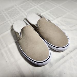 Vans Asher women's sherpa-lined suede mules Sneakers